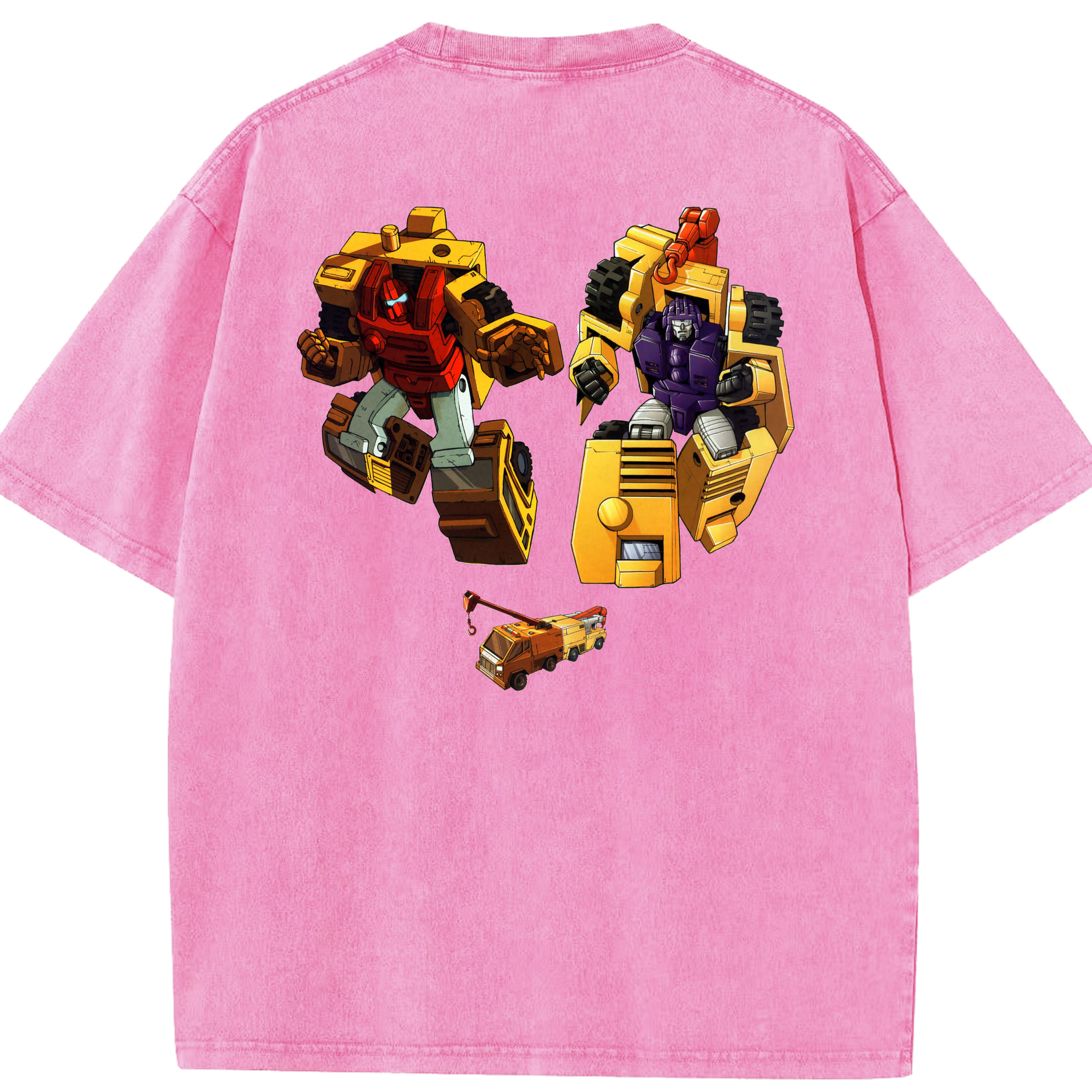 （画像用）  綿100% ヴィンテージ風 半袖Tシャツ（背面プリント）